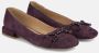 Alma en Pena Versierde Ballerina Flats Purple Dames - Thumbnail 2