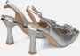 Alma en Pena Versierde hakken met strass detail Gray Dames - Thumbnail 3