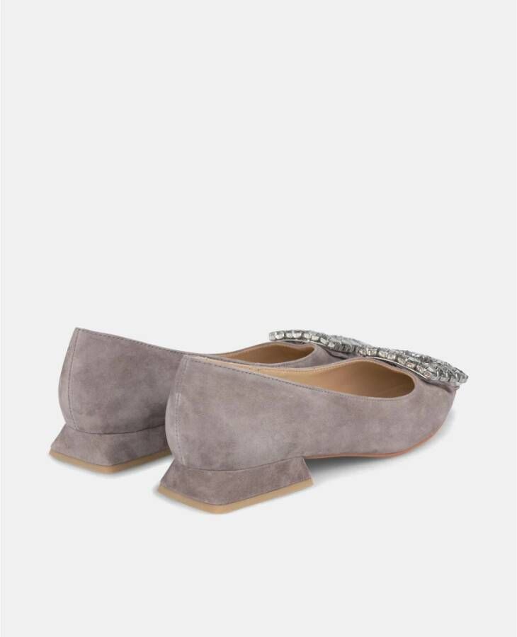 Alma en Pena Vierkante ballerina ornament Gray Dames