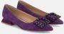 Alma en Pena Vierkante ballerina ornament Purple Dames - Thumbnail 2