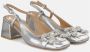 Alma en Pena Vierkante hak gesp schoenen Gray Dames - Thumbnail 2