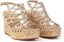 Alma en Pena Wedges Beige Dames - Thumbnail 2