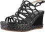 Alma en Pena Wedges Black Dames - Thumbnail 2