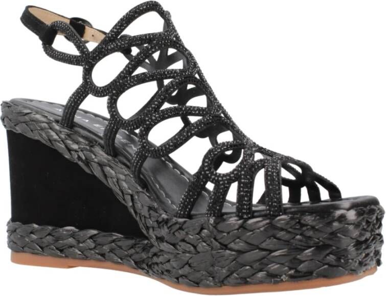 Alma en Pena Wedges Black Dames