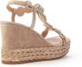 Alma en Pena Wedges Brown Dames - Thumbnail 3