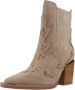 Alma en Pena Western Style Cowboy Boots Brown Dames - Thumbnail 2