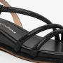 Alma en Pena Zwarte Strass Sandalen met Sleehak Black Dames - Thumbnail 5