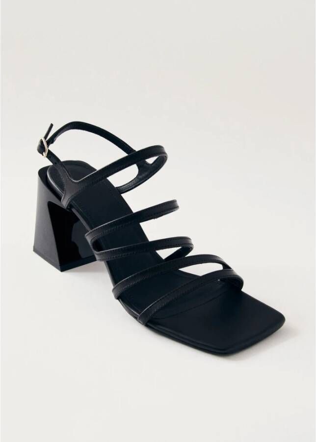 ALOHAS Aubrey Total Leren Sandalen Black Dames