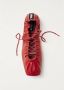 ALOHAS Aureline Rode Leren Ballet Flats Red Dames - Thumbnail 2