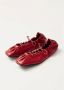 ALOHAS Aureline Rode Leren Ballet Flats Red Dames - Thumbnail 3