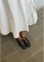 ALOHAS Aureline Zwarte Leren Ballet Flats Black Dames - Thumbnail 8