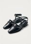 ALOHAS Aveline Leren Ballet Flats Black Dames - Thumbnail 5