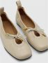 ALOHAS Rosalind Crème Leren Ballet Flats White Dames - Thumbnail 16