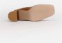 ALOHAS Beige Laarzen met Houten Zool Beige Dames - Thumbnail 3