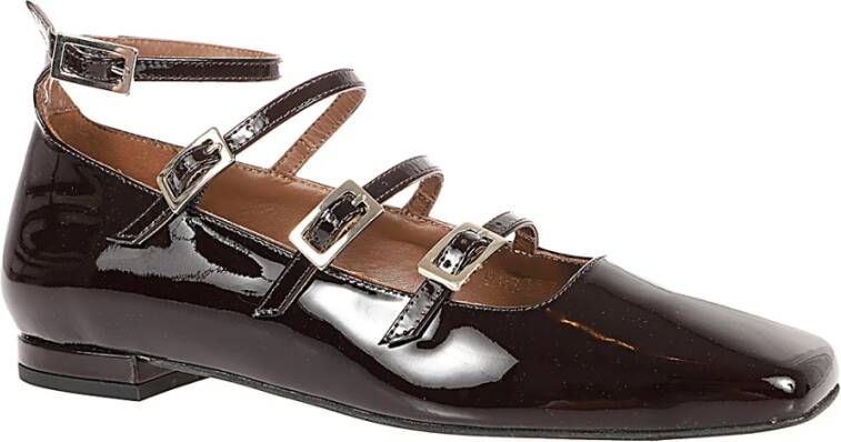 ALOHAS Bruine Mary Jane Ballerina Schoenen Brown Dames