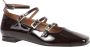 ALOHAS Bruine Mary Jane Ballerina Schoenen Brown Dames - Thumbnail 2