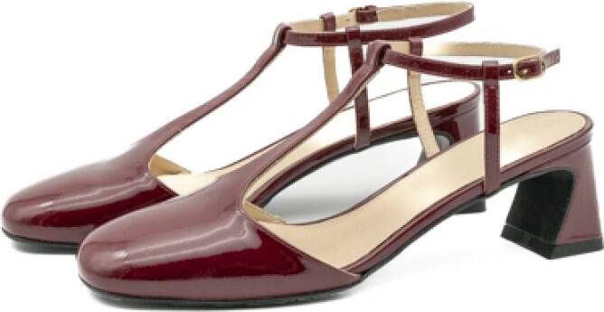 ALOHAS Burgundy Jayne Damesschoenen Red Dames