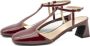 ALOHAS Jayne Onix Burgundy Leren Pumps Red Dames - Thumbnail 2