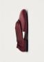 ALOHAS Burgundy Leren Ballet Flats Red Dames - Thumbnail 5