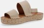 ALOHAS Dubbele riem sandalen Beige Dames - Thumbnail 8