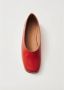 ALOHAS Edie Leren Ballet Flats Red Dames - Thumbnail 4