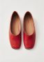 ALOHAS Edie Leren Ballet Flats Red Dames - Thumbnail 6