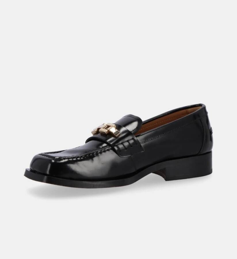 ALOHAS Elliot leren loafers Black Dames