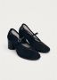 ALOHAS Esha Mesh Zwarte Pumps Black Dames - Thumbnail 7