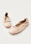 ALOHAS Freya Crème Leren Ballet Flats Beige Dames - Thumbnail 5