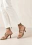 ALOHAS Belinda Leren Sandalen Green Dames - Thumbnail 5