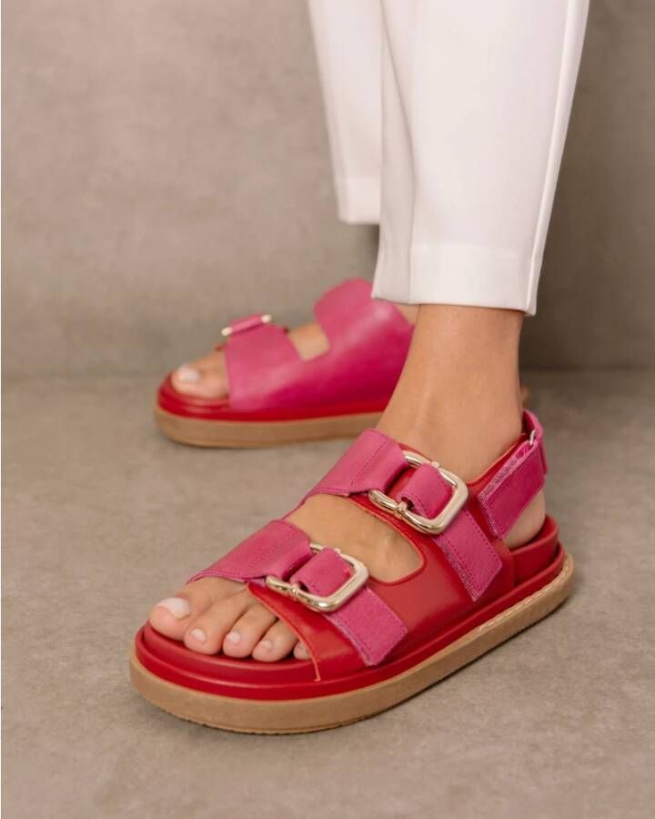 ALOHAS Harper -sandalen Rood Dames