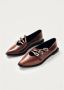 ALOHAS Jive Onix Bruin Leren Ballet Flats Brown Dames - Thumbnail 2