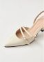 ALOHAS Joelle Onix Crème Leren Pumps White Dames - Thumbnail 6