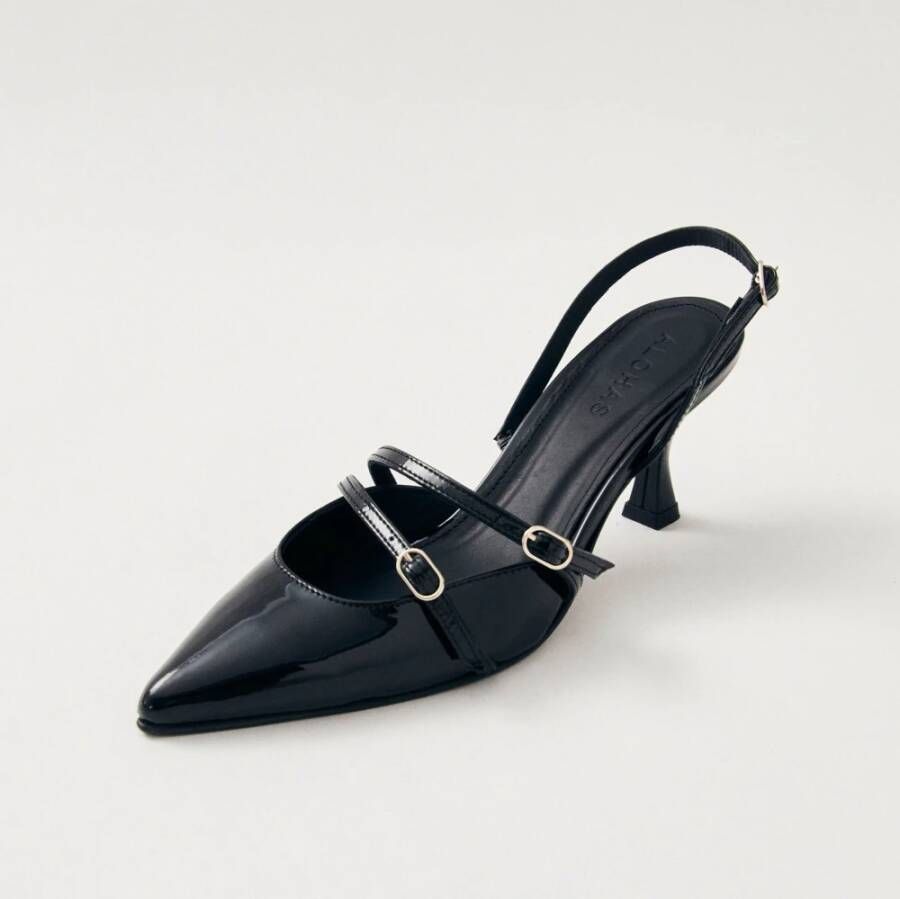 ALOHAS Joelle Onix Zwart Leren Pumps Black Dames