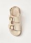 ALOHAS Platte sandalen Beige Dames - Thumbnail 11