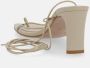 ALOHAS Sandalen met hoge hakken Beige Dames - Thumbnail 9