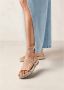 ALOHAS Leren sandalen Beige Dames - Thumbnail 4