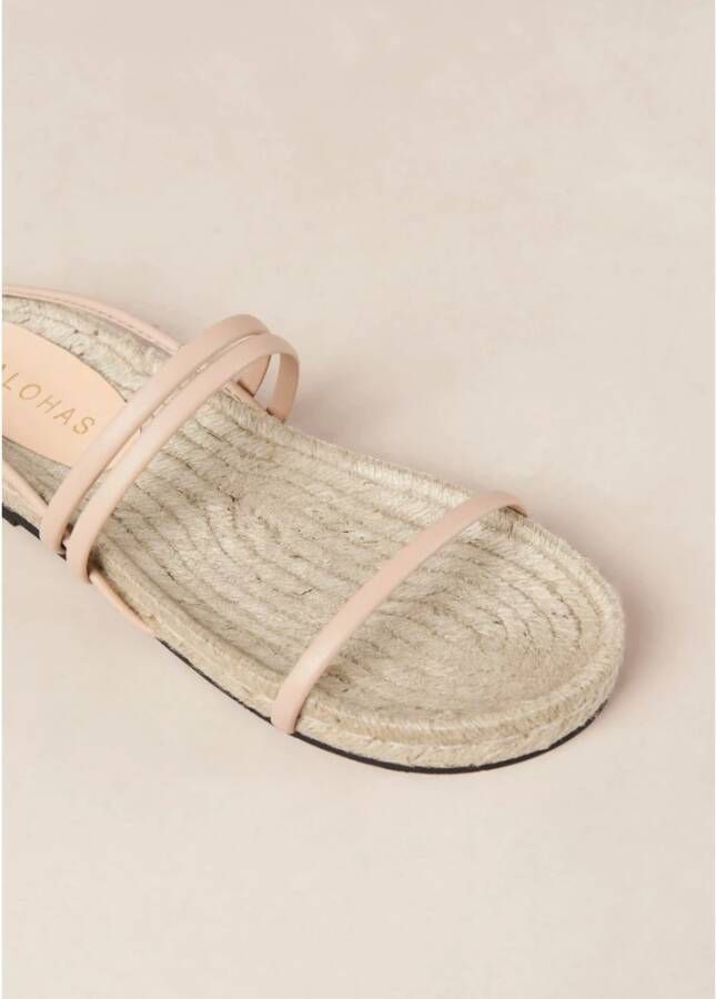 ALOHAS Leren sandalen Beige Dames