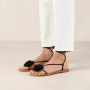 ALOHAS Leren sandalen Black Dames - Thumbnail 3