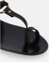 ALOHAS Leren Sandalen Black Dames - Thumbnail 11