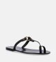 ALOHAS Leren Sandalen Black Dames - Thumbnail 8