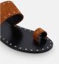 ALOHAS Leren sandalen Brown Dames - Thumbnail 11