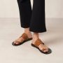 ALOHAS Leren sandalen Brown Dames - Thumbnail 3