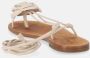 ALOHAS Leren sandalen White Dames - Thumbnail 11