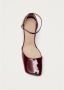 ALOHAS Liebe Onix Burgundy Leren Pumps Red Dames - Thumbnail 3