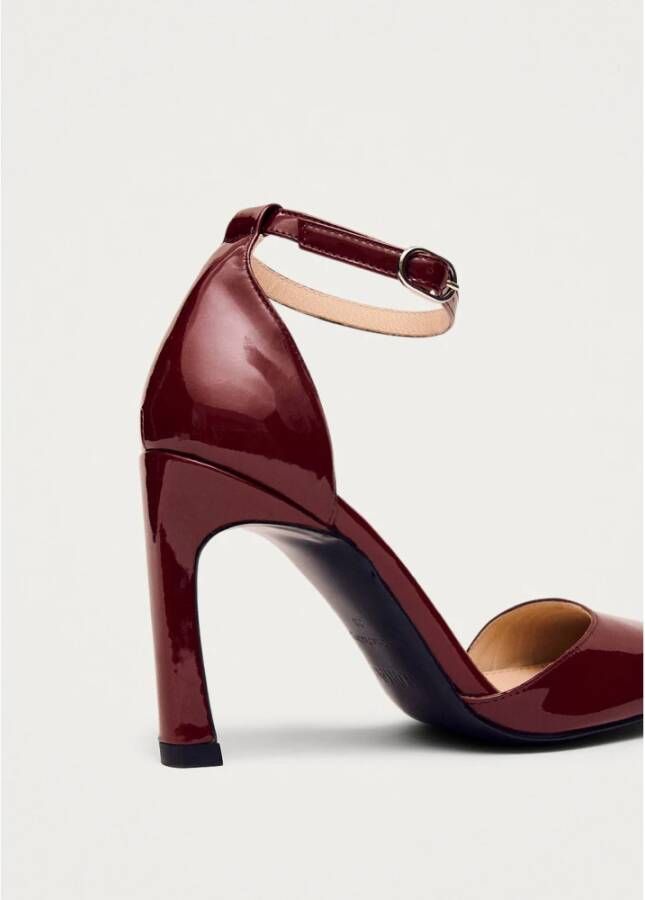 ALOHAS Liebe Onix Burgundy Leren Pumps Red Dames