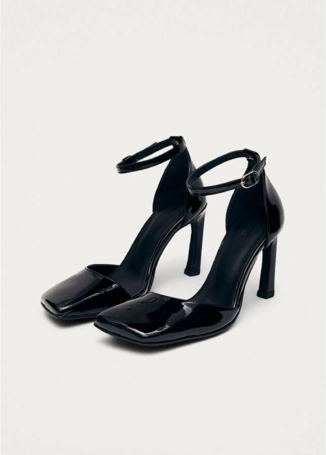 ALOHAS Liebe Onix Zwart Leren Pumps Black Dames