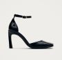 ALOHAS Liebe Onix Zwart Leren Pumps Black Dames - Thumbnail 3