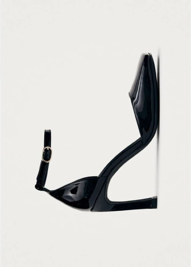 ALOHAS Liebe Onix Zwart Leren Pumps Black Dames