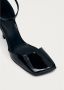 ALOHAS Liebe Onix Zwart Leren Pumps Black Dames - Thumbnail 6